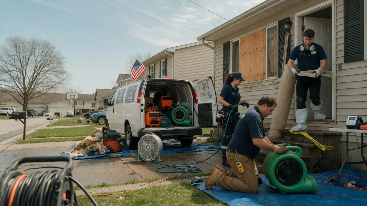 Water Damage Restoration in Gratiot, WI near me